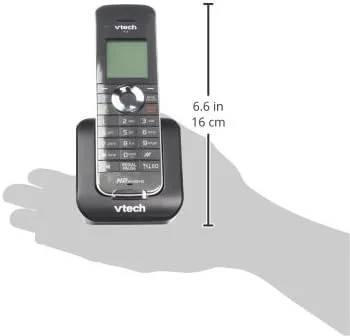 گوشی تلفن بیسیم اضافی VTech DS6401 با قابلیت نمایشگر تماس/انتظار تماس (برای کارکردن نیاز به تلفن سری DS6421، DS6422 یا DS6472 دارد) گوشی تلفن بیسیم اضافی VTech DS6401 با قابلیت نمایشگر تماس/انتظار تماس (برای کارکردن نیاز به تلفن سری DS6421، DS6422 یا DS6472 دارد)