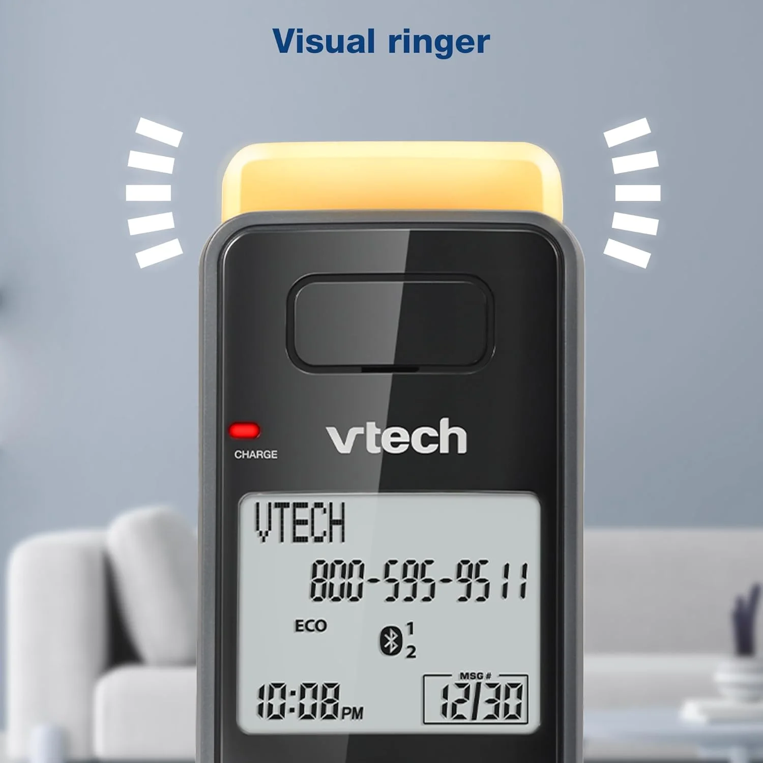 تلفن بی سیم برد فوق العاده VTech IS8128-31 DECT 6.0 با 3 گوشی برای منزل، دارای منشی تلفنی، برد 700 متر، مسدود کردن تماس، اتصال بلوتوث به تلفن همراه، اینترکام تلفن بی سیم برد فوق العاده VTech IS8128-31 DECT 6.0 با 3 گوشی برای منزل، دارای منشی تلفنی، برد 700 متر، مسدود کردن تماس، اتصال بلوتوث به تلفن همراه، اینترکام
