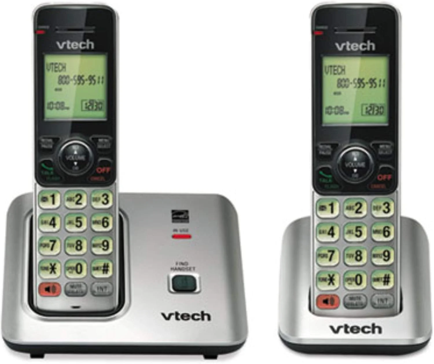 تلفن بی سیم 2 گوشی Vtech با قابلیت نمایش شماره