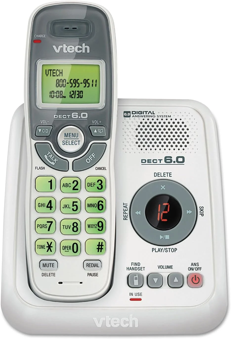 Vtech CS6124 Cordless Answering System Vtech CS6124 Cordless Answering System