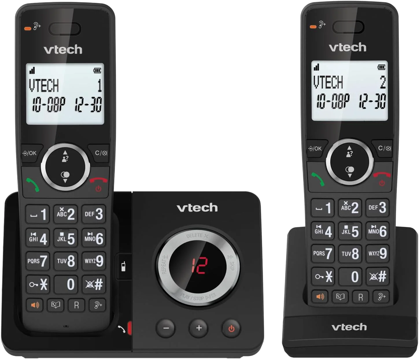 VTech Digital Cordless Phone ES2051 Dual Answering Machine Unwanted Call Blocker VTech Digital Cordless Phone ES2051 Dual Answering Machine Unwanted Call Blocker