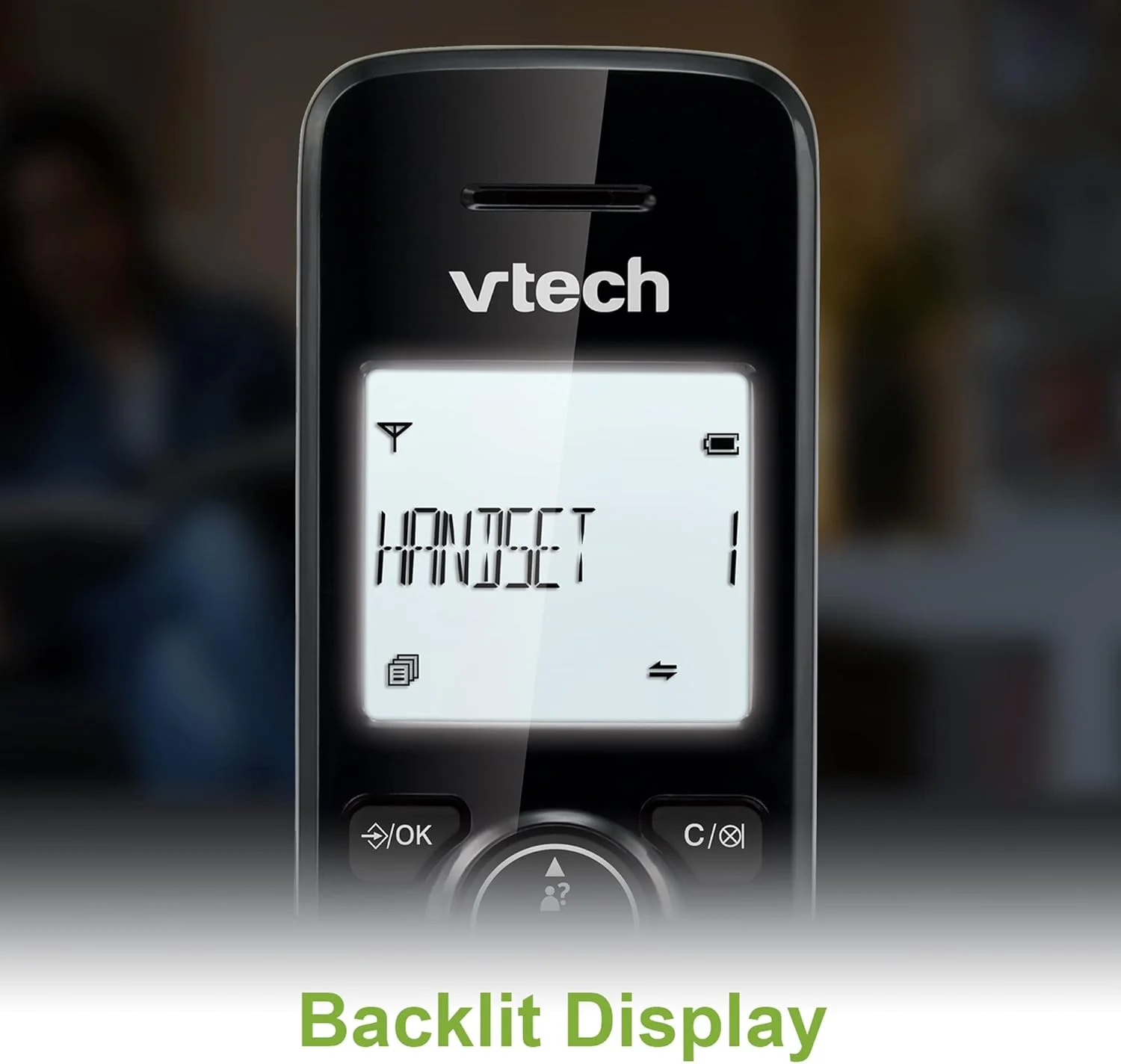 VTech CS2001 DECT 2 Handset Cordless Telephone for Home with Nuisance Call Blocker, Reliable Long Range up to 300m, Caller ID, Call Waiting, 1.8 Backlit Display, Speakerphone, Intercom, Big Buttons VTech CS2001 DECT 2 Handset Cordless Telephone for Home with Nuisance Call Blocker, Reliable Long Range up to 300m, Caller ID, Call Waiting, 1.8 Backlit Display, Speakerphone, Intercom, Big Buttons