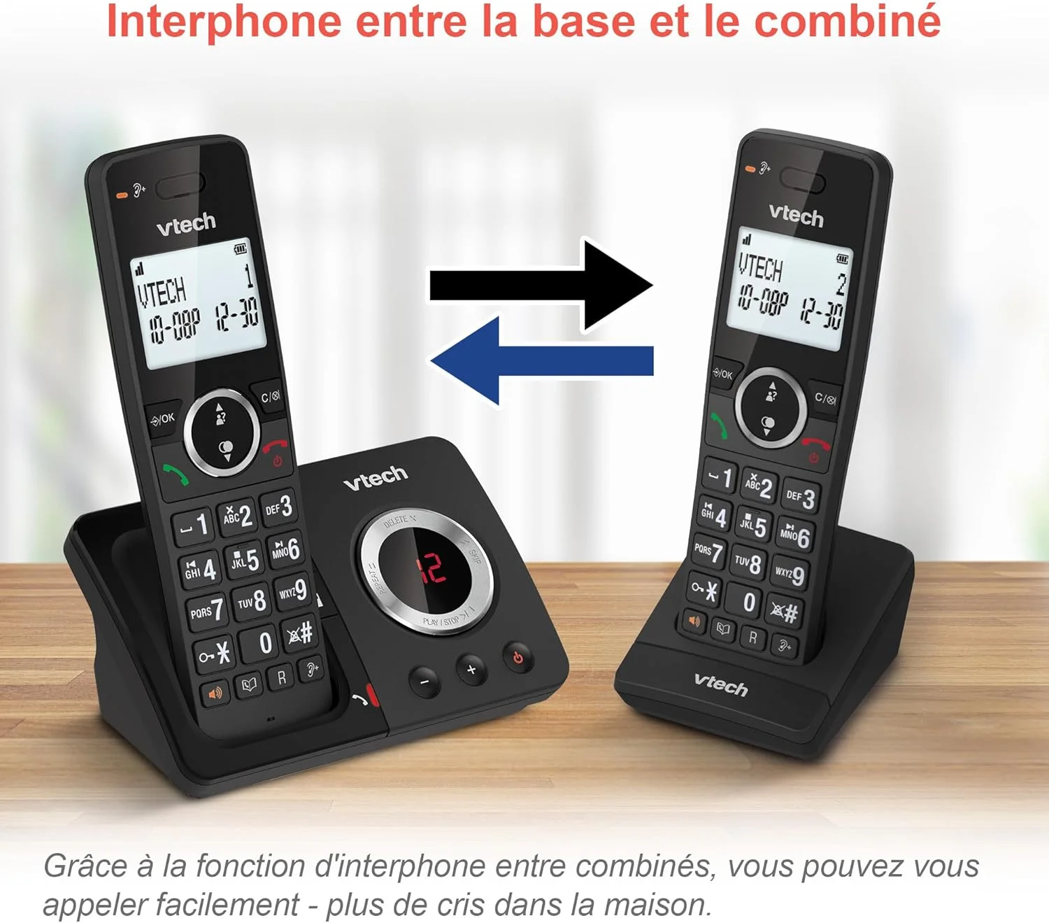 VTech Digital Cordless Phone ES2051 Dual Answering Machine Unwanted Call Blocker VTech Digital Cordless Phone ES2051 Dual Answering Machine Unwanted Call Blocker