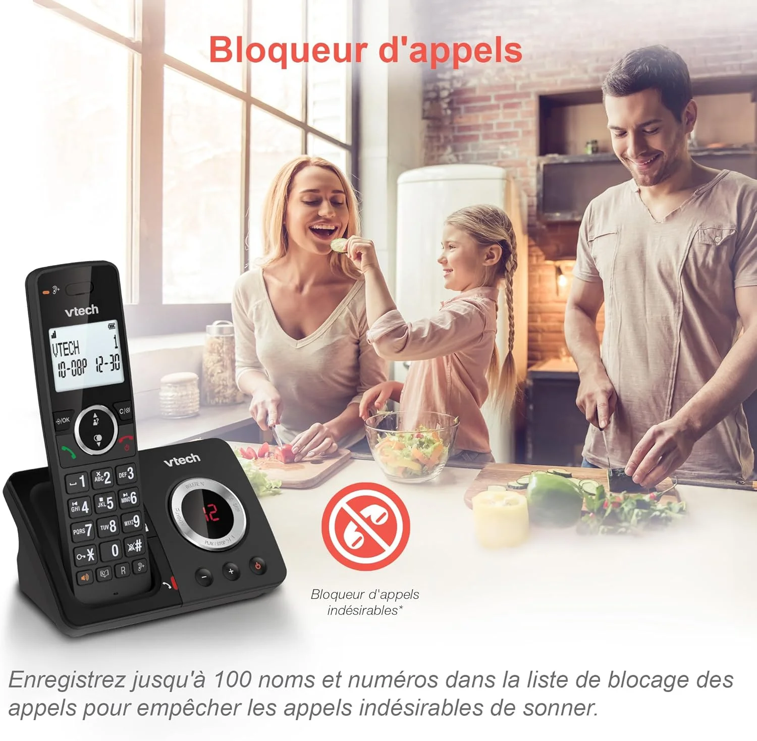 VTech Digital Cordless Phone ES2051 Dual Answering Machine Unwanted Call Blocker VTech Digital Cordless Phone ES2051 Dual Answering Machine Unwanted Call Blocker