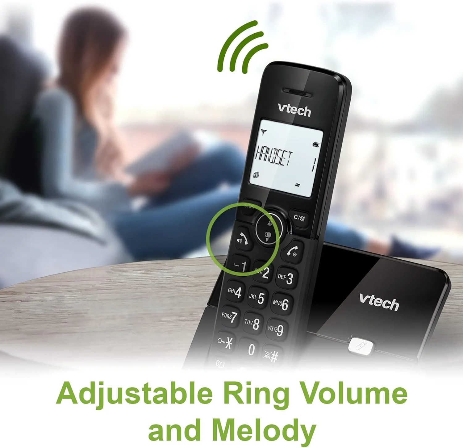 VTech CS2001 DECT 2 Handset Cordless Telephone for Home with Nuisance Call Blocker, Reliable Long Range up to 300m, Caller ID, Call Waiting, 1.8 Backlit Display, Speakerphone, Intercom, Big Buttons VTech CS2001 DECT 2 Handset Cordless Telephone for Home with Nuisance Call Blocker, Reliable Long Range up to 300m, Caller ID, Call Waiting, 1.8 Backlit Display, Speakerphone, Intercom, Big Buttons