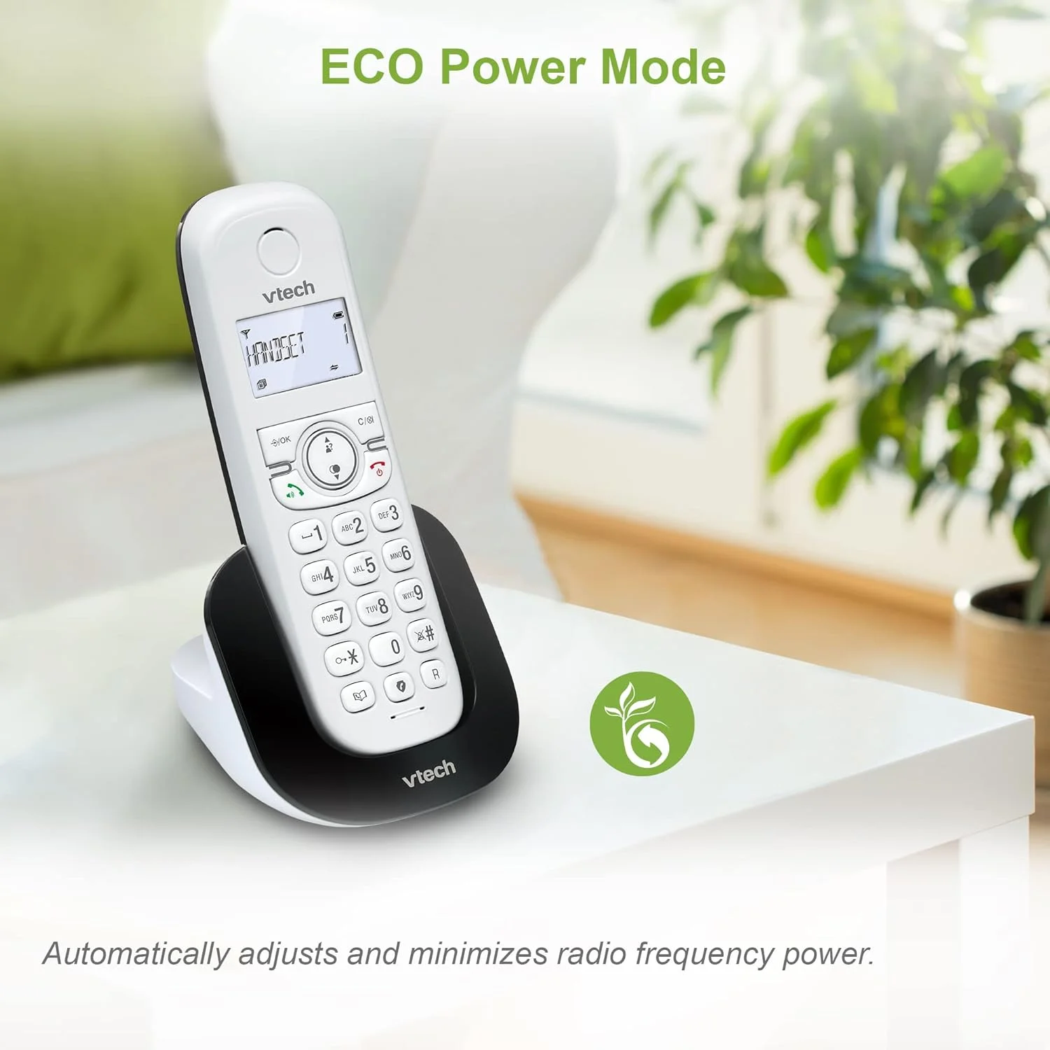 تلفن بی سیم دو گوشی VTech CS1501 DECT با قابلیت مسدود کردن تماس، نمایشگر شناسه تماس گیرنده/انتظار تماس، بلندگوی هندزفری، صفحه کلید و نمایشگر دارای نور پس زمینه و شارژر دوگانه تلفن بی سیم دو گوشی VTech CS1501 DECT با قابلیت مسدود کردن تماس، نمایشگر شناسه تماس گیرنده/انتظار تماس، بلندگوی هندزفری، صفحه کلید و نمایشگر دارای نور پس زمینه و شارژر دوگانه