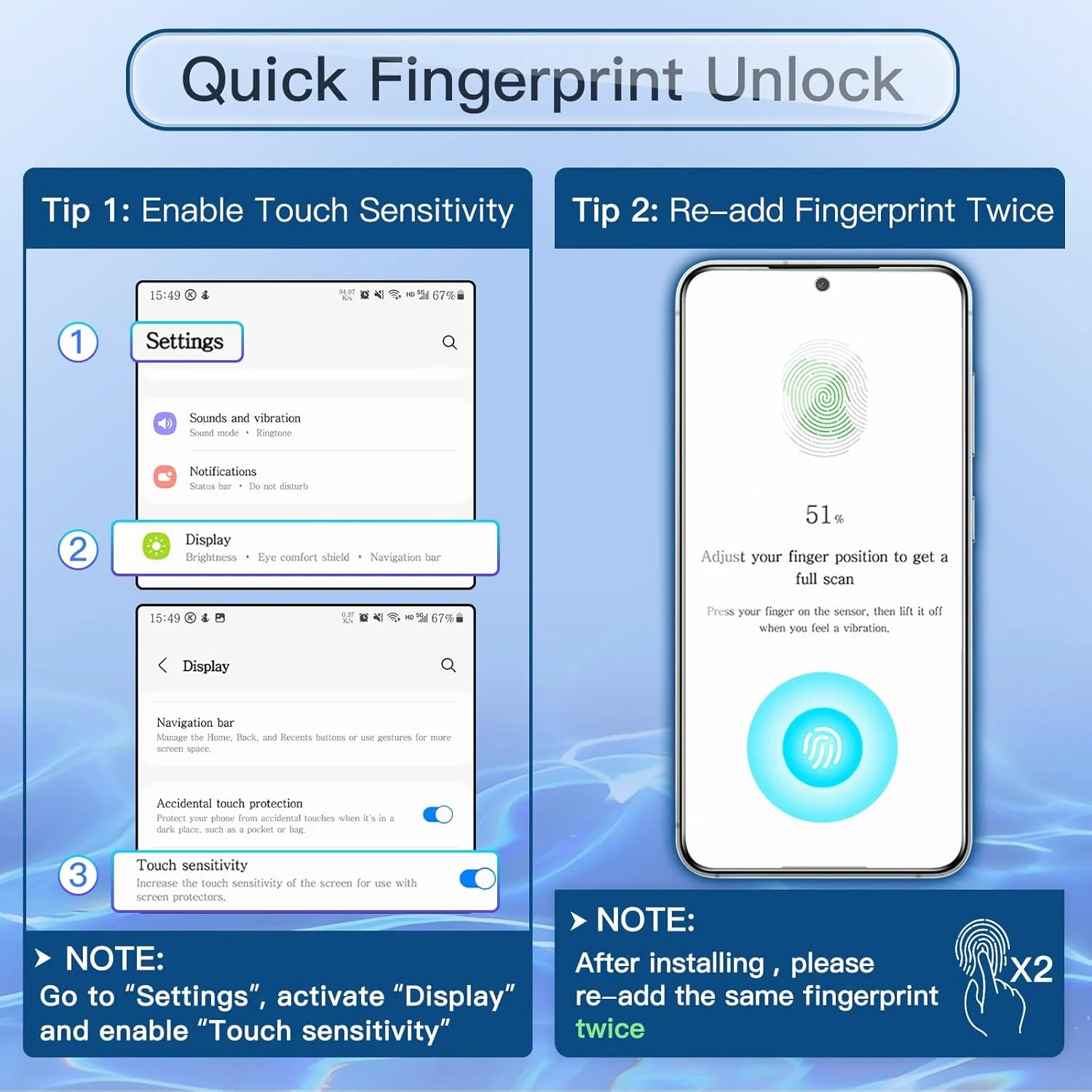 محافظ صفحه نمایش حریم خصوصی JETech برای گوشی سامسونگ گلکسی S25 5G، فیلم شیشه ای حرارت دیده ضد جاسوسی، سازگار با اثر انگشت، 2 عدد