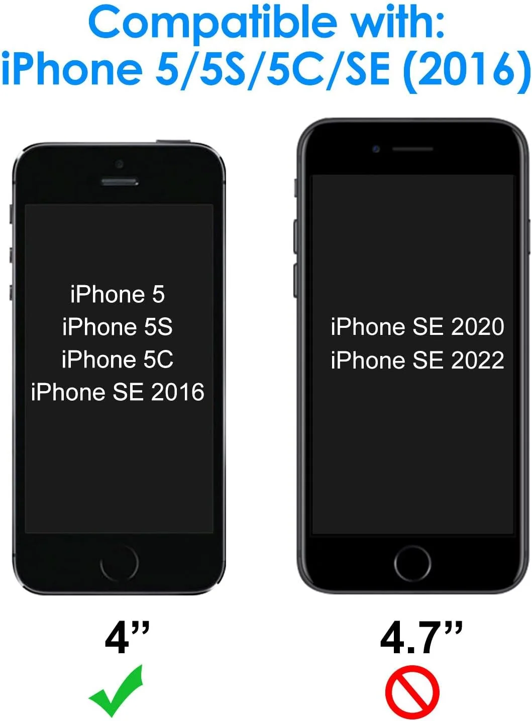 محافظ صفحه نمایش JETech برای آیفون SE (نسخه 2016)، آیفون 5s، آیفون 5c و آیفون 5، فیلم شیشه ای حرارت دیده، 2 عددی محافظ صفحه نمایش JETech برای آیفون SE (نسخه 2016)، آیفون 5s، آیفون 5c و آیفون 5، فیلم شیشه ای حرارت دیده، 2 عددی