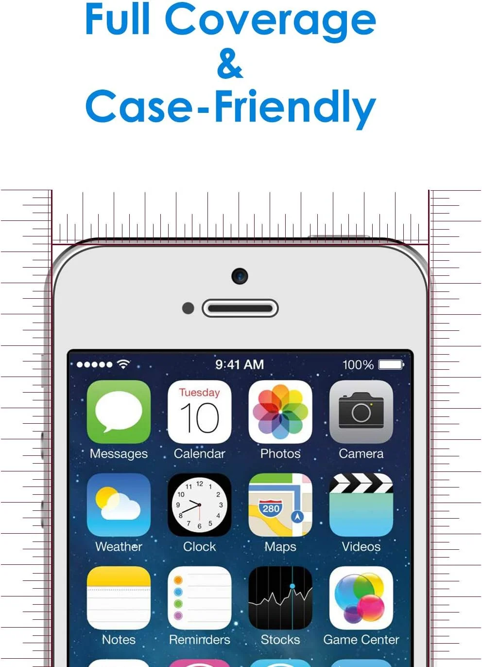 محافظ صفحه نمایش JETech برای آیفون SE (نسخه 2016)، آیفون 5s، آیفون 5c و آیفون 5، فیلم شیشه ای حرارت دیده، 2 عددی محافظ صفحه نمایش JETech برای آیفون SE (نسخه 2016)، آیفون 5s، آیفون 5c و آیفون 5، فیلم شیشه ای حرارت دیده، 2 عددی