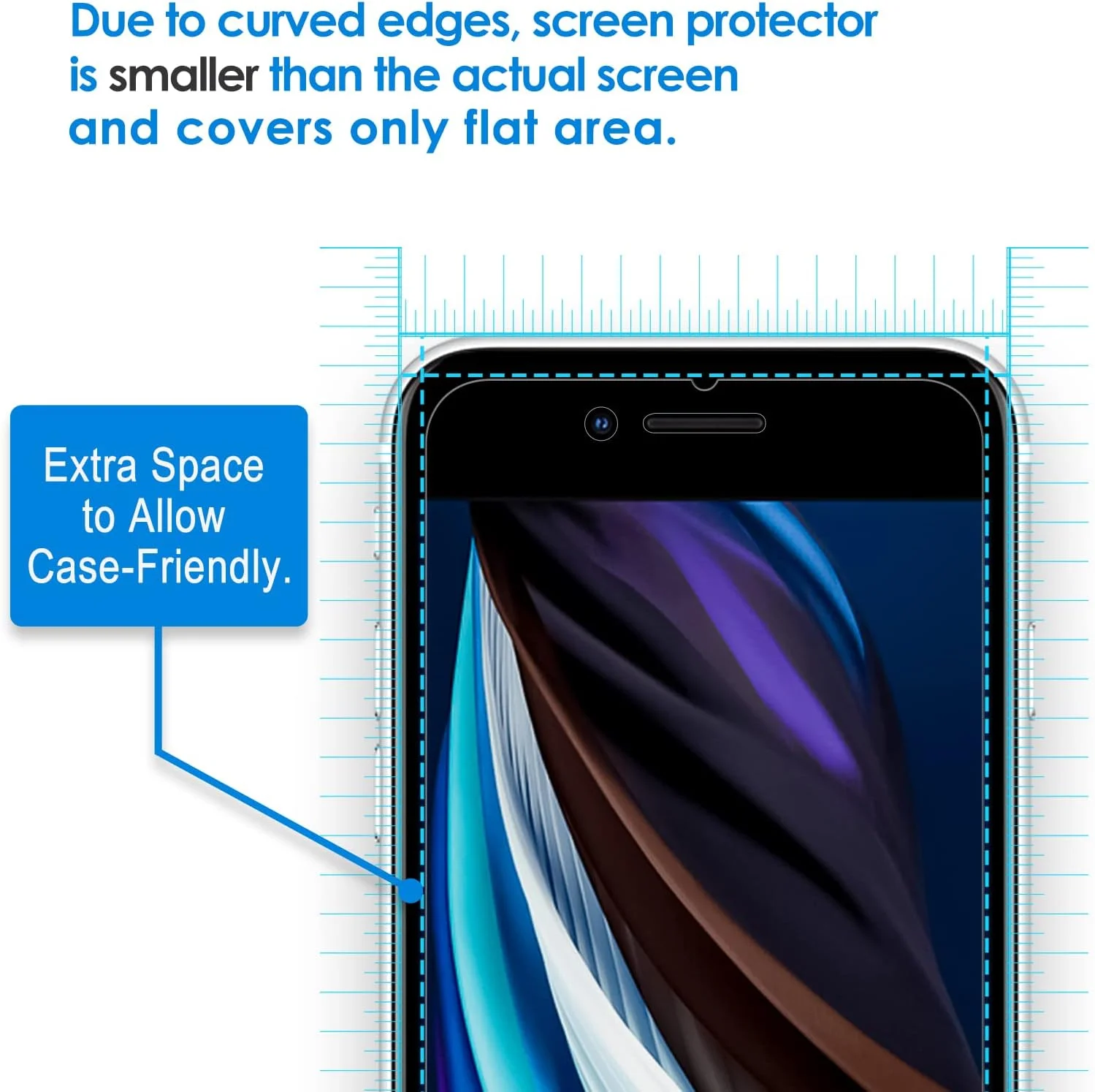 محافظ صفحه نمایش شیشه ای JETech بسته 3 عددی مناسب برای آیفون SE 3/2 (نسخه 2022/2020)، آیفون 8، آیفون 7، آیفون 6s و آیفون 6، فیلم شیشه ای حرارت دیده، 4.7 اینچ محافظ صفحه نمایش شیشه ای JETech بسته 3 عددی مناسب برای آیفون SE 3/2 (نسخه 2022/2020)، آیفون 8، آیفون 7، آیفون 6s و آیفون 6، فیلم شیشه ای حرارت دیده، 4.7 اینچ