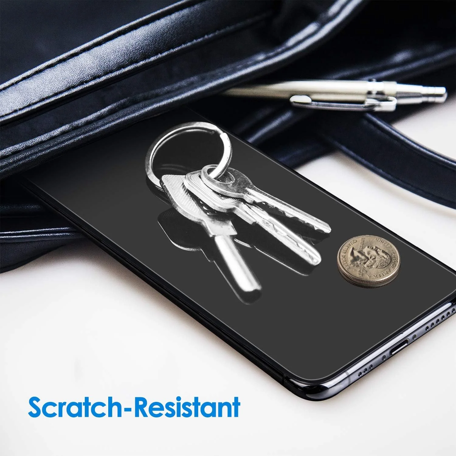 محافظ صفحه نمایش JETech سازگار با آیفون 11 پرو مکس و آیفون Xs Max 6.5 اینچی، فیلم شیشه ای حرارت دیده، 2 عددی محافظ صفحه نمایش JETech سازگار با آیفون 11 پرو مکس و آیفون Xs Max 6.5 اینچی، فیلم شیشه ای حرارت دیده، 2 عددی