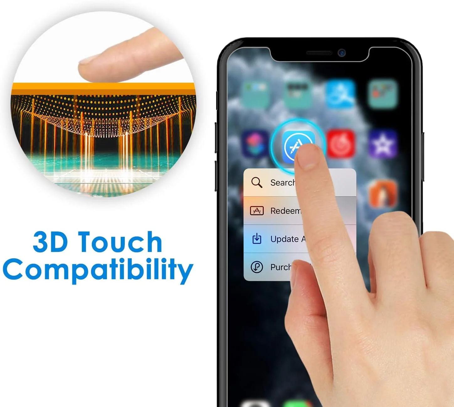 محافظ صفحه نمایش JETech سازگار با آیفون 11 پرو مکس و آیفون Xs Max 6.5 اینچی، فیلم شیشه ای حرارت دیده، 2 عددی محافظ صفحه نمایش JETech سازگار با آیفون 11 پرو مکس و آیفون Xs Max 6.5 اینچی، فیلم شیشه ای حرارت دیده، 2 عددی