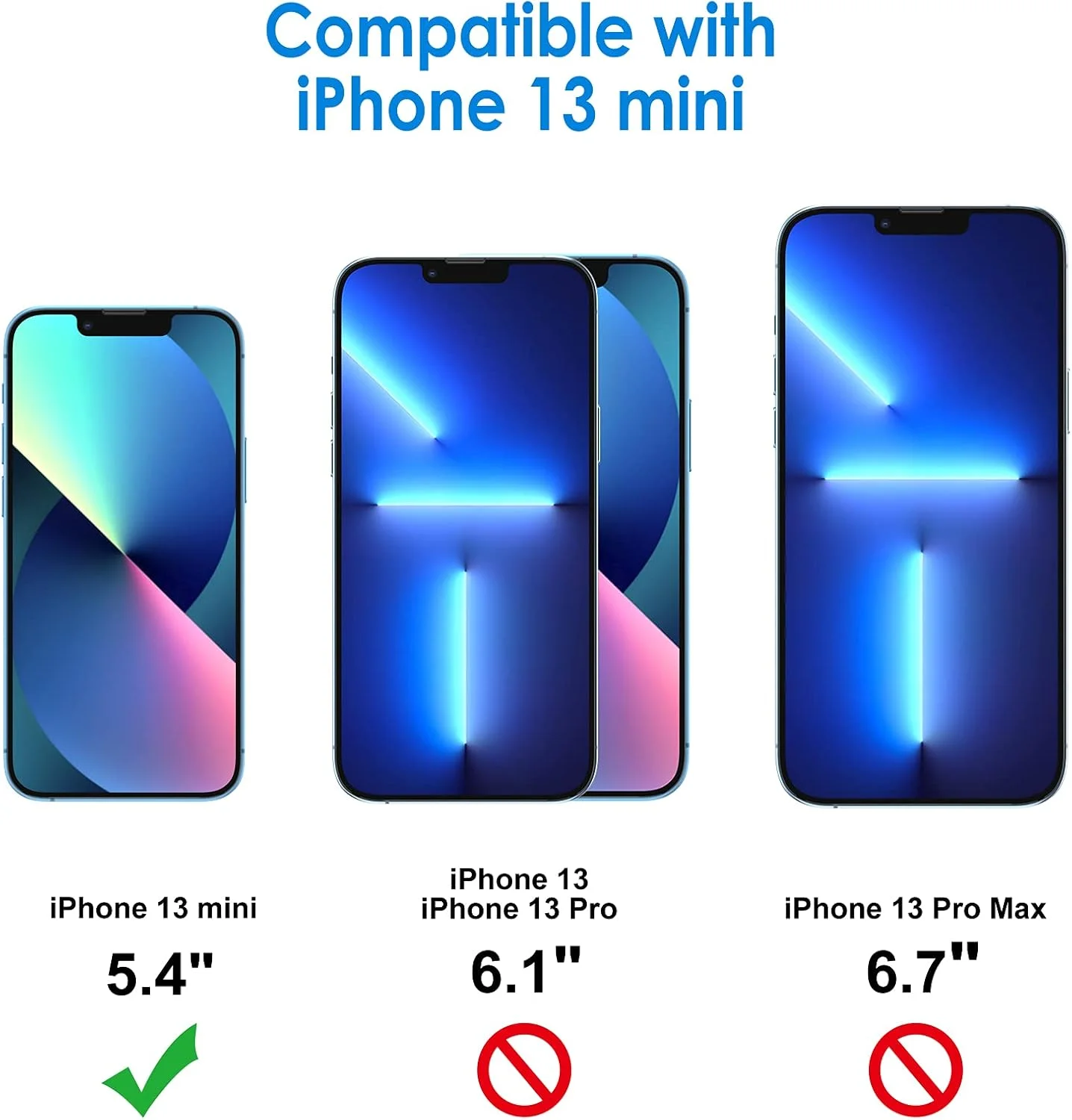 محافظ صفحه نمایش JETech سازگار با آیفون 13 مینی 5.4 اینچی، فیلم شیشه ای حرارت دیده، بسته 3 عددی محافظ صفحه نمایش JETech سازگار با آیفون 13 مینی 5.4 اینچی، فیلم شیشه ای حرارت دیده، بسته 3 عددی