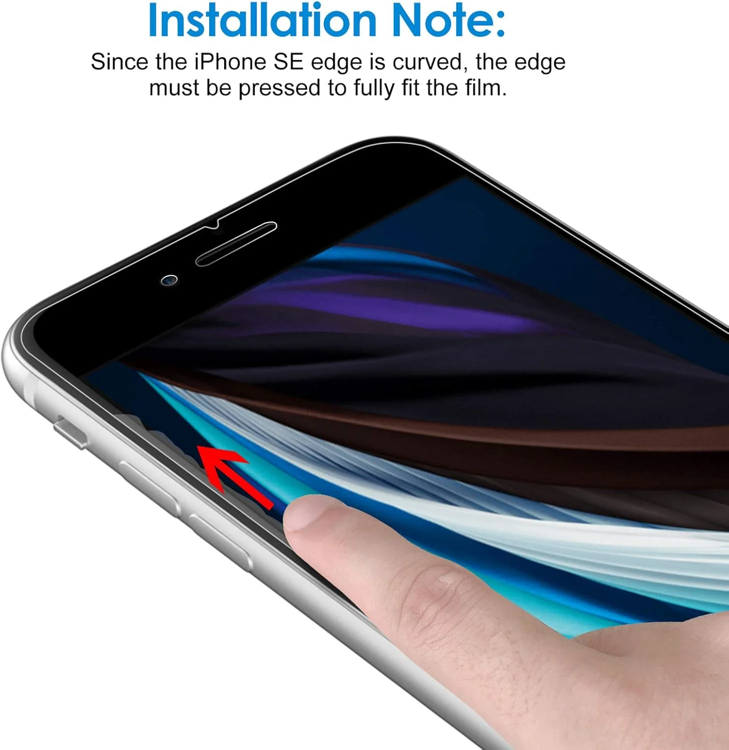 محافظ صفحه نمایش JETech برای آیفون SE 3/2 (نسخه 2022/2020) 4.7 اینچی، فیلم شیشه ای حرارت دیده، بسته 3 عددی محافظ صفحه نمایش JETech برای آیفون SE 3/2 (نسخه 2022/2020) 4.7 اینچی، فیلم شیشه ای حرارت دیده، بسته 3 عددی