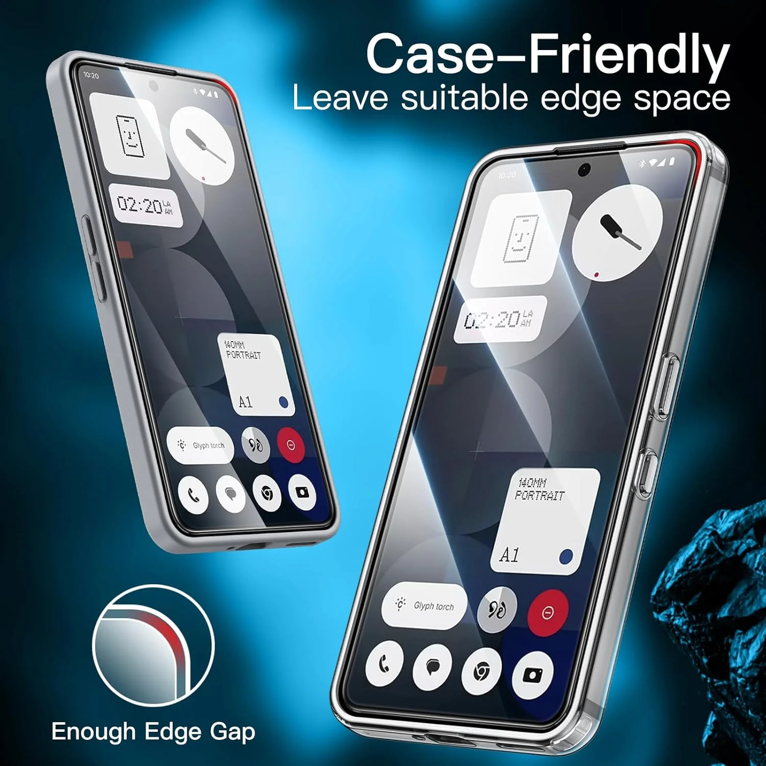 محافظ صفحه نمایش پوشش کامل JETech برای ناتینگ فون 3a Pro، فیلم شیشه ای حرارت دیده با لبه مشکی به همراه ابزار نصب آسان، سازگار با قاب، شفافیت HD، بسته 3 عددی محافظ صفحه نمایش پوشش کامل JETech برای ناتینگ فون 3a Pro، فیلم شیشه ای حرارت دیده با لبه مشکی به همراه ابزار نصب آسان، سازگار با قاب، شفافیت HD، بسته 3 عددی