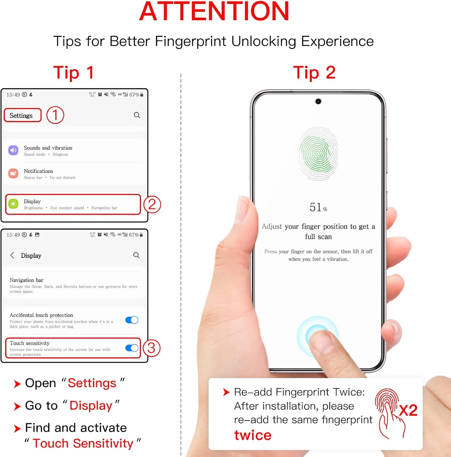 محافظ صفحه نمایش JETech برای گوشی سامسونگ گلکسی S23+ / S23 Plus 5G 6.6 اینچی به همراه محافظ لنز دوربین، فیلم شیشه ای حرارت دیده، سازگار با اثر انگشت، HD شفاف، بسته 2 عددی محافظ صفحه نمایش JETech برای گوشی سامسونگ گلکسی S23+ / S23 Plus 5G 6.6 اینچی به همراه محافظ لنز دوربین، فیلم شیشه ای حرارت دیده، سازگار با اثر انگشت، HD شفاف، بسته 2 عددی
