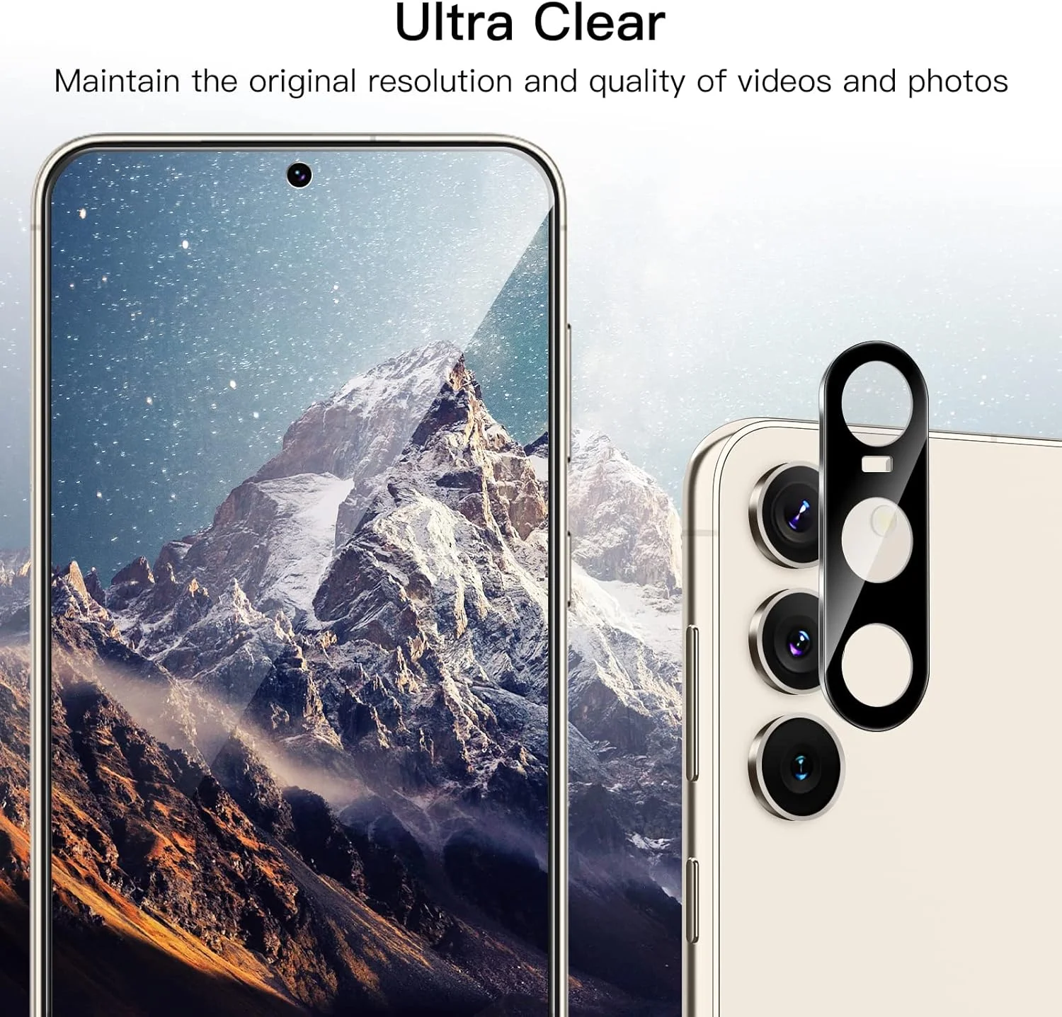 محافظ صفحه نمایش JETech برای گوشی سامسونگ گلکسی S23 5G 6.1 اینچی به همراه محافظ لنز دوربین، فیلم شیشه ای حرارت دیده، سازگار با اثر انگشت، شفاف HD، 2 عدد در هر بسته محافظ صفحه نمایش JETech برای گوشی سامسونگ گلکسی S23 5G 6.1 اینچی به همراه محافظ لنز دوربین، فیلم شیشه ای حرارت دیده، سازگار با اثر انگشت، شفاف HD، 2 عدد در هر بسته