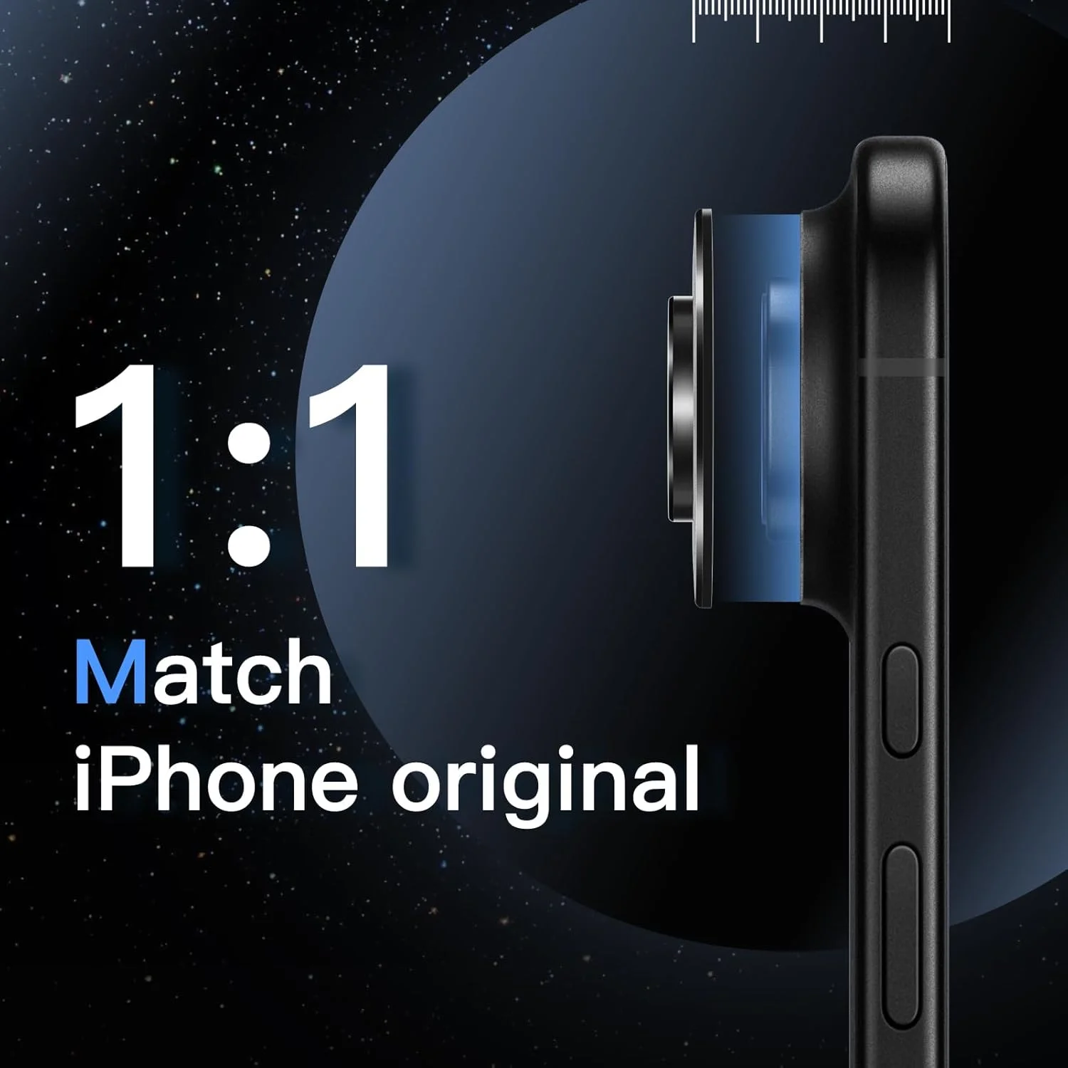 محافظ لنز دوربین JETech برای آیفون 17 Air، پوشش کامل شیشه حرارت دیده 9H، حلقه فلزی مات، سازگار با قاب، صفحه نمایش 6.5 اینچی، 1 عدد (مشکی) محافظ لنز دوربین JETech برای آیفون 17 Air، پوشش کامل شیشه حرارت دیده 9H، حلقه فلزی مات، سازگار با قاب، صفحه نمایش 6.5 اینچی، 1 عدد (مشکی)