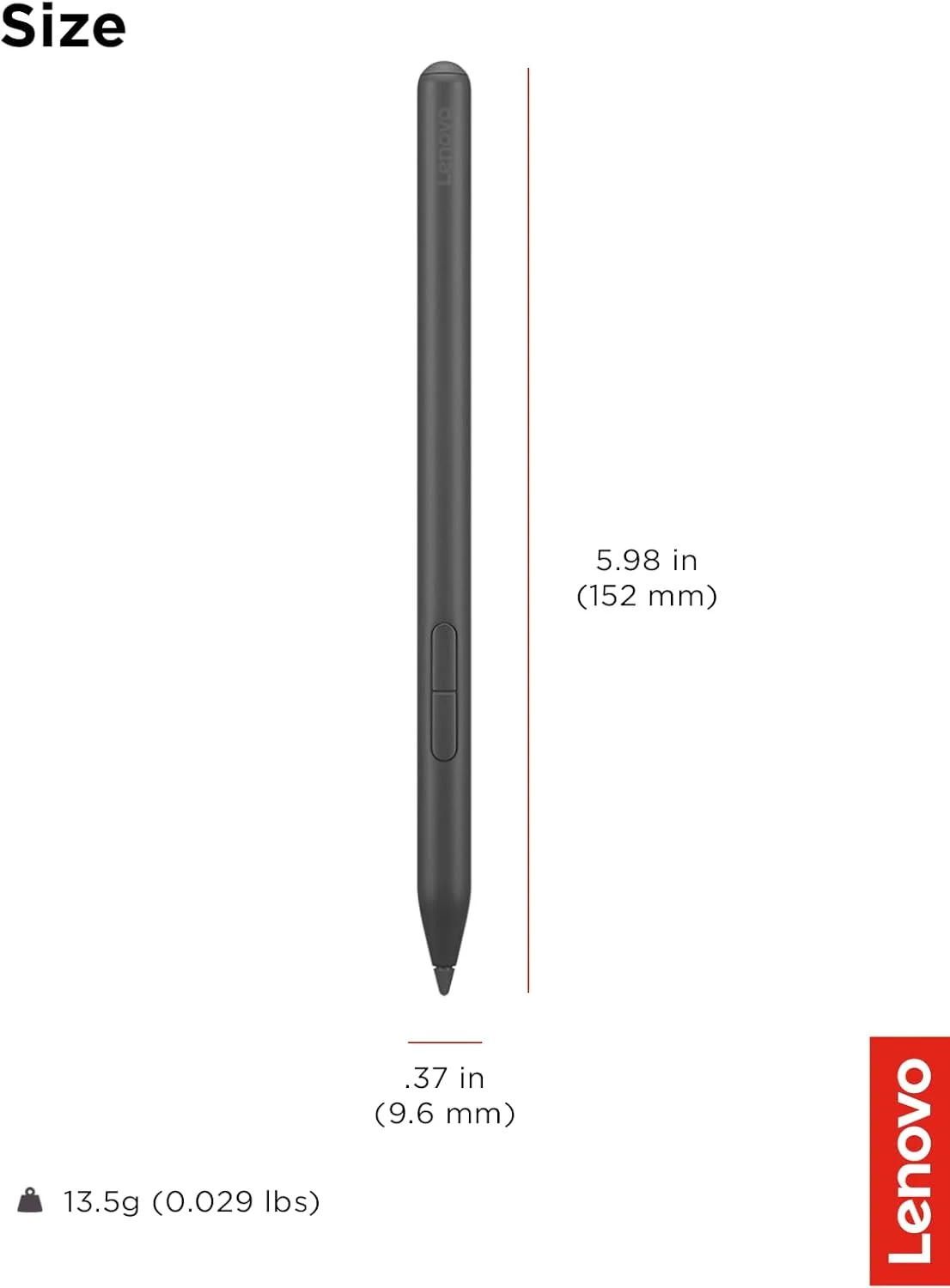 قلم لمسی قابل شارژ لنوو یوگا، مناسب برای لنوو یوگا، ThinkPad، ThinkBook و Chrome، شارژ USB-C، اتصال مغناطیسی، نوک قابل تعویض، پشتیبانی از پروتکل‌های مختلف، تجربه نوشتن روان