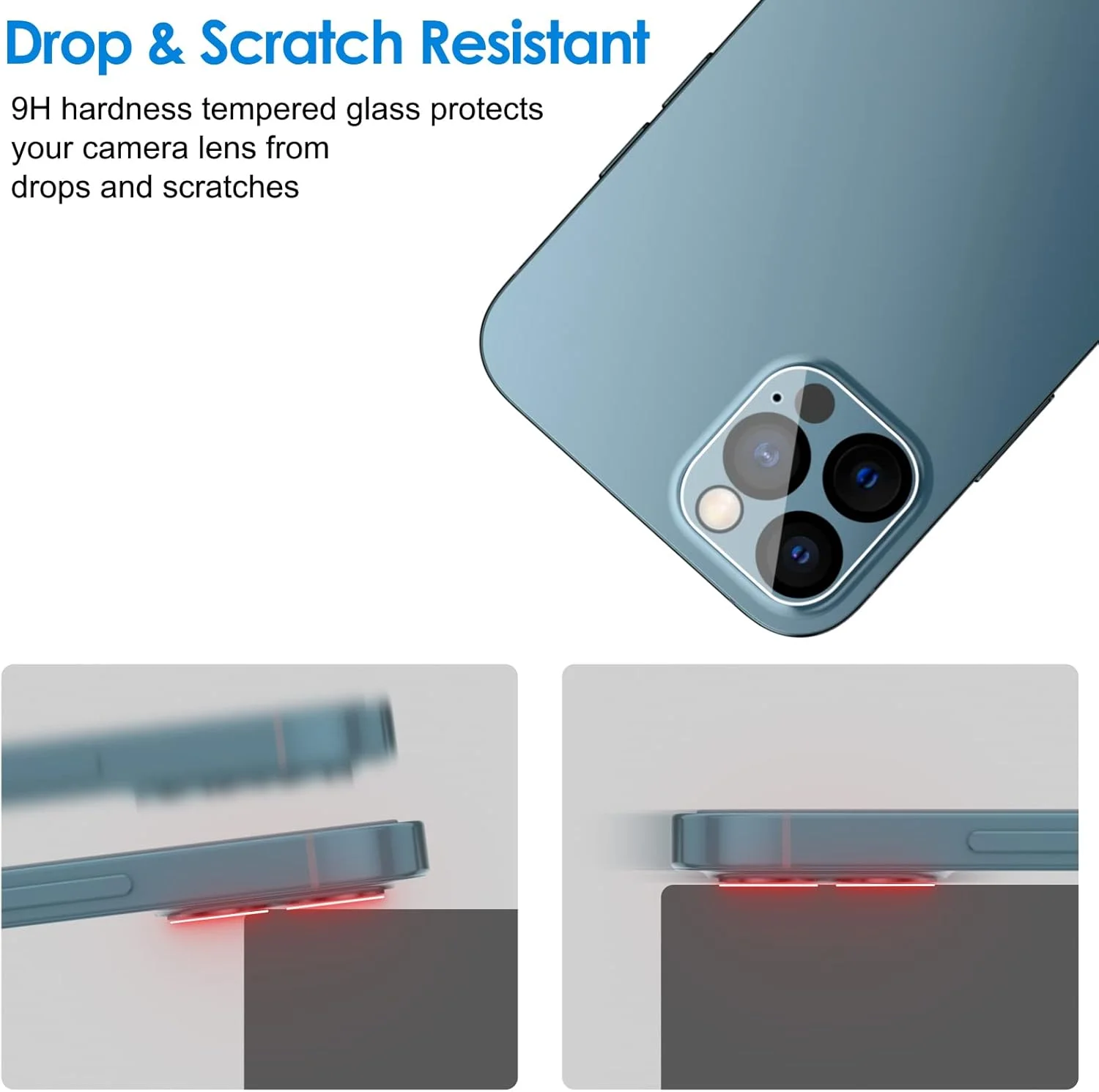 محافظ لنز دوربین JETech برای آیفون 12 پرو مکس 6.7 اینچی، شیشه حرارت دیده 9H، شفافیت HD، ضد خش، سازگار با قاب، بدون تاثیر بر عکس های شب، بسته 3 عددی محافظ لنز دوربین JETech برای آیفون 12 پرو مکس 6.7 اینچی، شیشه حرارت دیده 9H، شفافیت HD، ضد خش، سازگار با قاب، بدون تاثیر بر عکس های شب، بسته 3 عددی