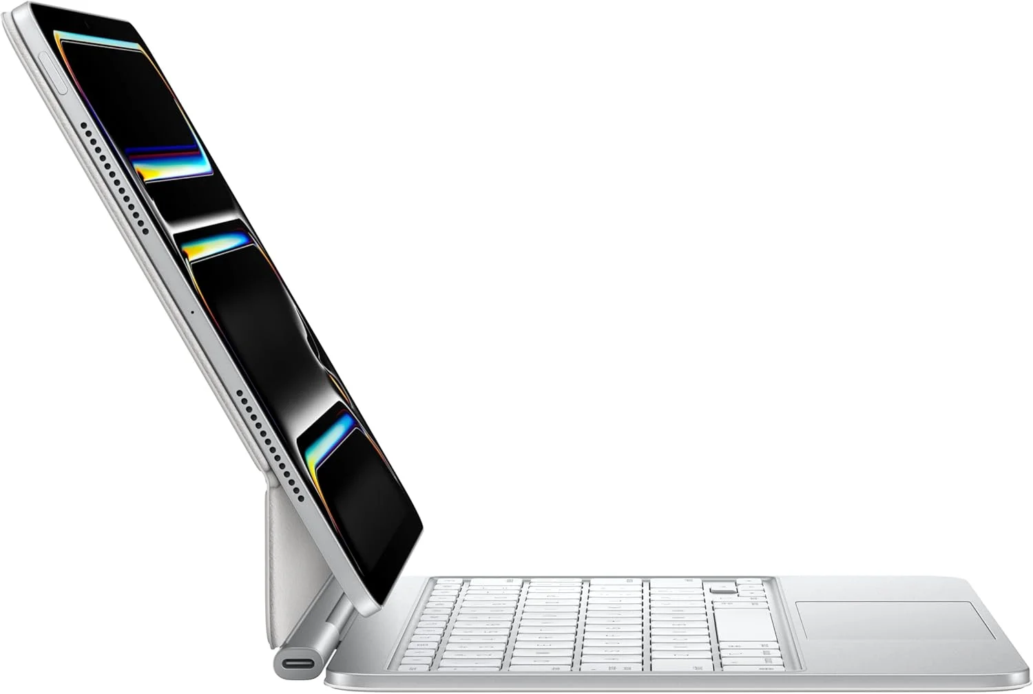 مجیک کیبورد اپل (بازسازی شده) برای آیپد پرو ۱۱ اینچ (M4) - انگلیسی آمریکایی - سفید