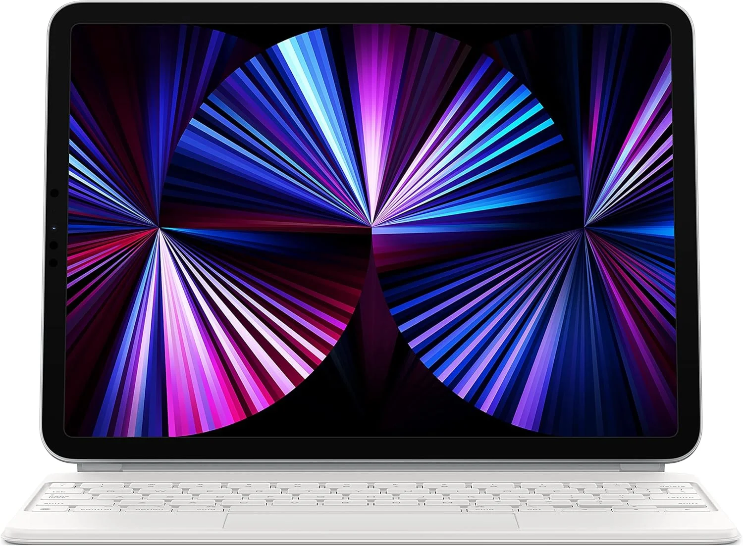 مجیک کیبورد اپل (برای آیپد پرو ۱۱ اینچ - نسل سوم و آیپد ایر - نسل چهارم) - عربی - سفید