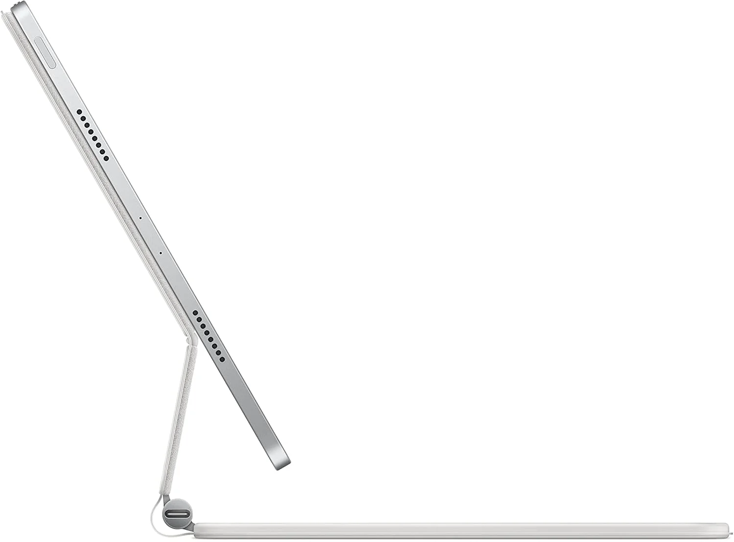 مجیک کیبورد اپل (برای آیپد پرو ۱۱ اینچ - نسل سوم و آیپد ایر - نسل چهارم) - عربی - سفید