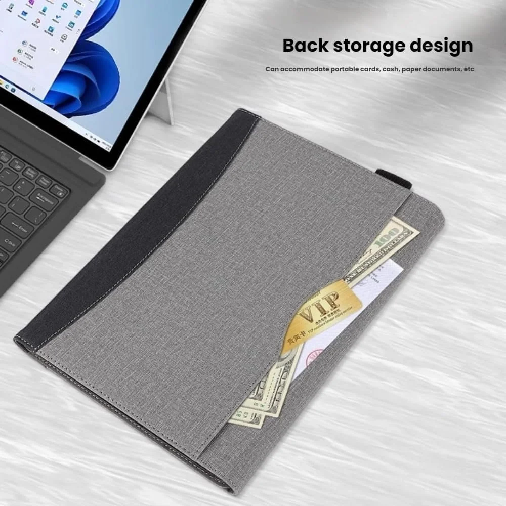 کاور محافظ تبلت چرمی Gruattreay مدل Flip سازگار با مایکروسافت Surface Pro 12 اینچ (2025)، دارای استند چند زاویه ای و جای قلم (سبز) کاور محافظ تبلت چرمی Gruattreay مدل Flip سازگار با مایکروسافت Surface Pro 12 اینچ (2025)، دارای استند چند زاویه ای و جای قلم (سبز)