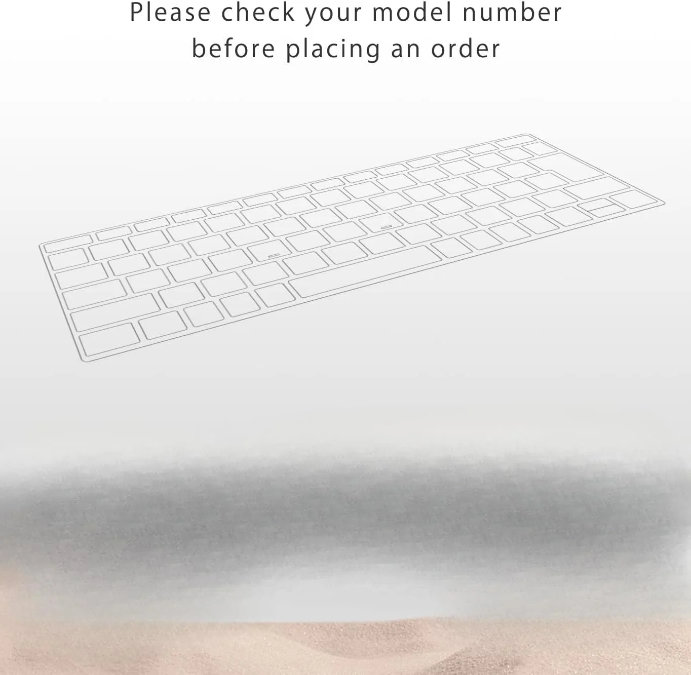 محافظ صفحه کلید Gruattreay، سازگار با Microsoft Surface Book 3/ Book 2 13.5 اینچی، فوق العاده نازک، محافظ صفحه کلید با شفافیت بالا (4 عدد سفید شفاف)