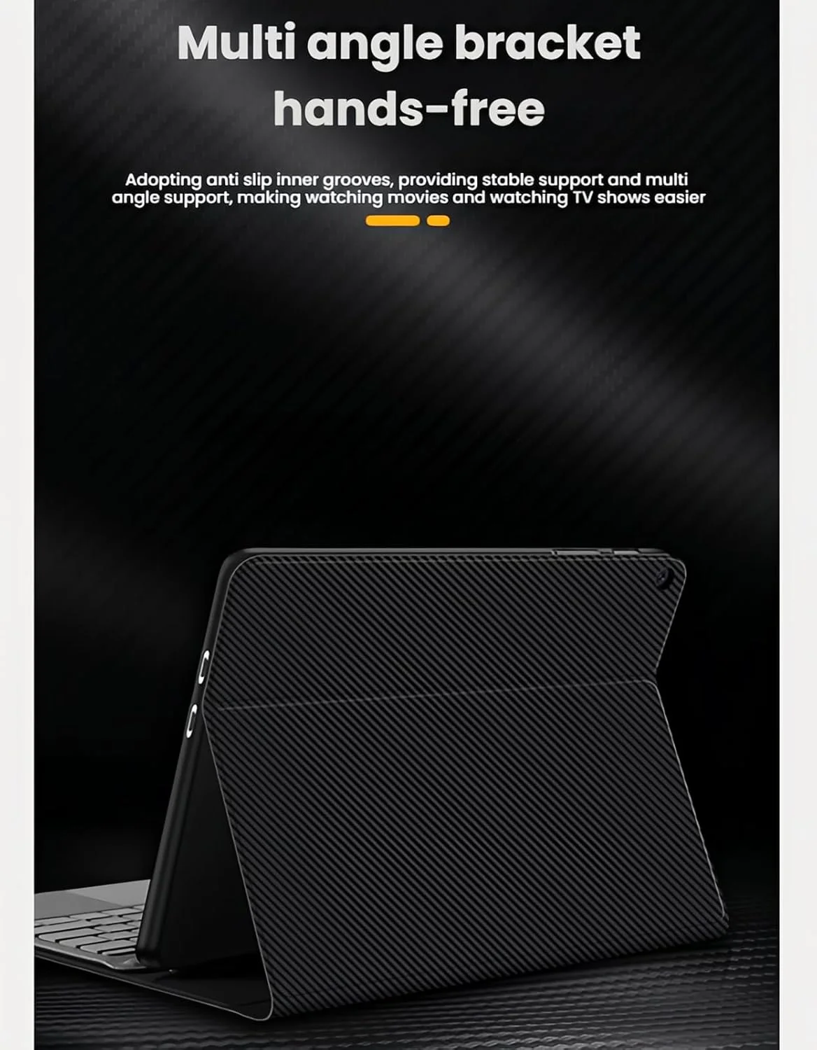 کیف چرمی طرح فیبر کربن Gruattreay سازگار با Microsoft Surface Pro 12 اینچ 2025، محافظ سبک وزن، چند زاویه، دارای نگهدارنده قلم، سازگار با صفحه کلید Type Cover کیف چرمی طرح فیبر کربن Gruattreay سازگار با Microsoft Surface Pro 12 اینچ 2025، محافظ سبک وزن، چند زاویه، دارای نگهدارنده قلم، سازگار با صفحه کلید Type Cover