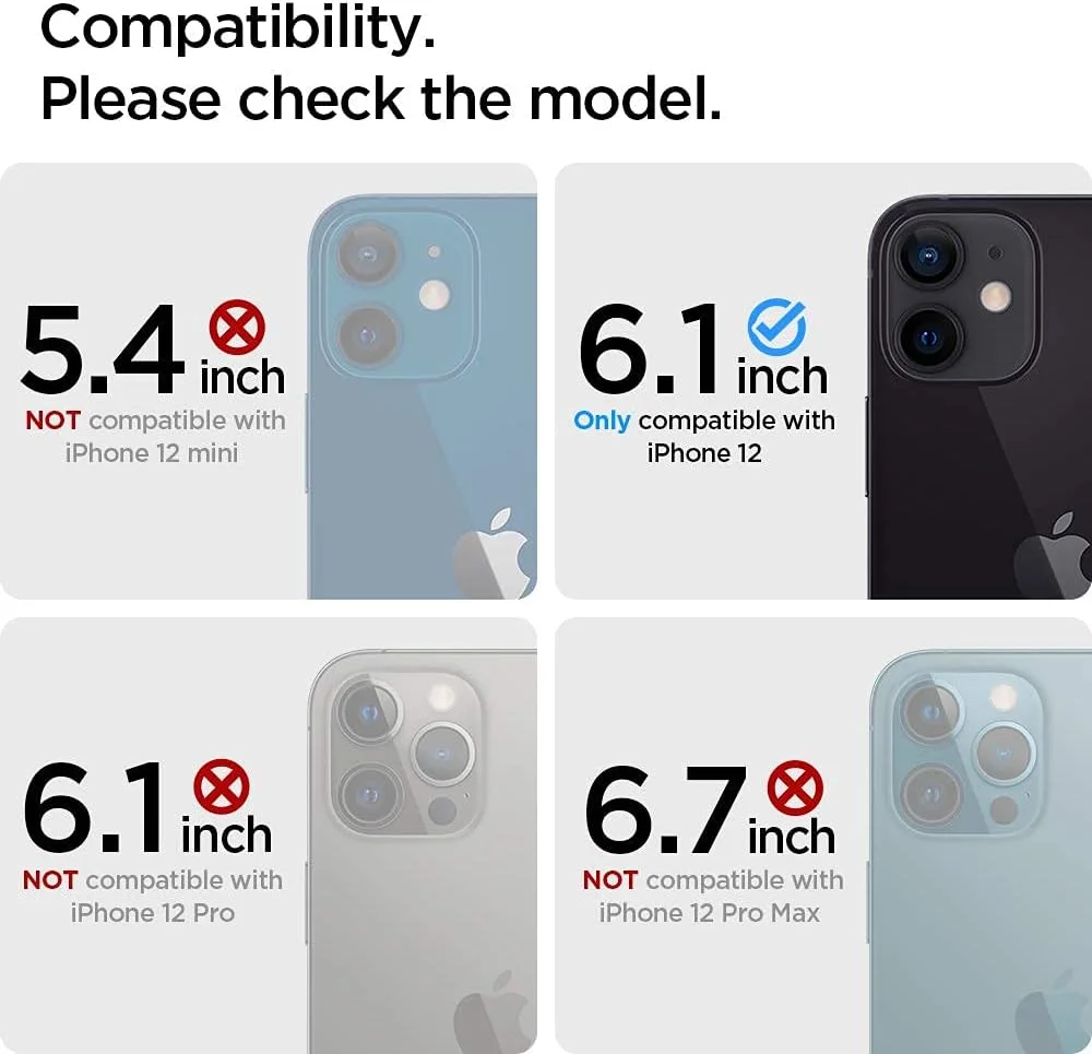 محافظ لنز دوربین شیشه ای Spigen GLAStR Optik [بسته 2 عددی] طراحی شده برای آیفون 12 - سبز