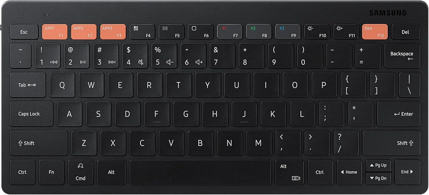 صفحه کلید هوشمند Samsung Official Smart Keyboard Trio 500 (EJ-B3400UBEGUS)، مشکی - مدل ایالات متحده