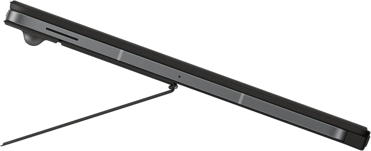 کیبورد بوک کاور سامسونگ گلکسی تب S10 FE+ - کلید هوش مصنوعی برای گلکسی تب S10 FE+، پلتفرم جداشدنی، تجربه ای مشابه کامپیوتر، اشتراک گذاری بی سیم کیبورد، مشکی