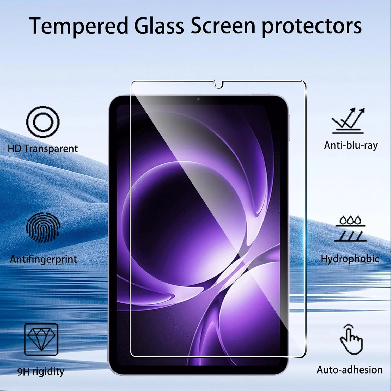 محافظ صفحه نمایش zZjoOoj برای شیائومی پد مینی 8.7 اینچ (2 عدد) و 2 عدد محافظ لنز دوربین (بسته 2 عددی) مقاوم در برابر خراش، بسیار بادوام، مشکی و نقره ای محافظ صفحه نمایش zZjoOoj برای شیائومی پد مینی 8.7 اینچ (2 عدد) و 2 عدد محافظ لنز دوربین (بسته 2 عددی) مقاوم در برابر خراش، بسیار بادوام، مشکی و نقره ای