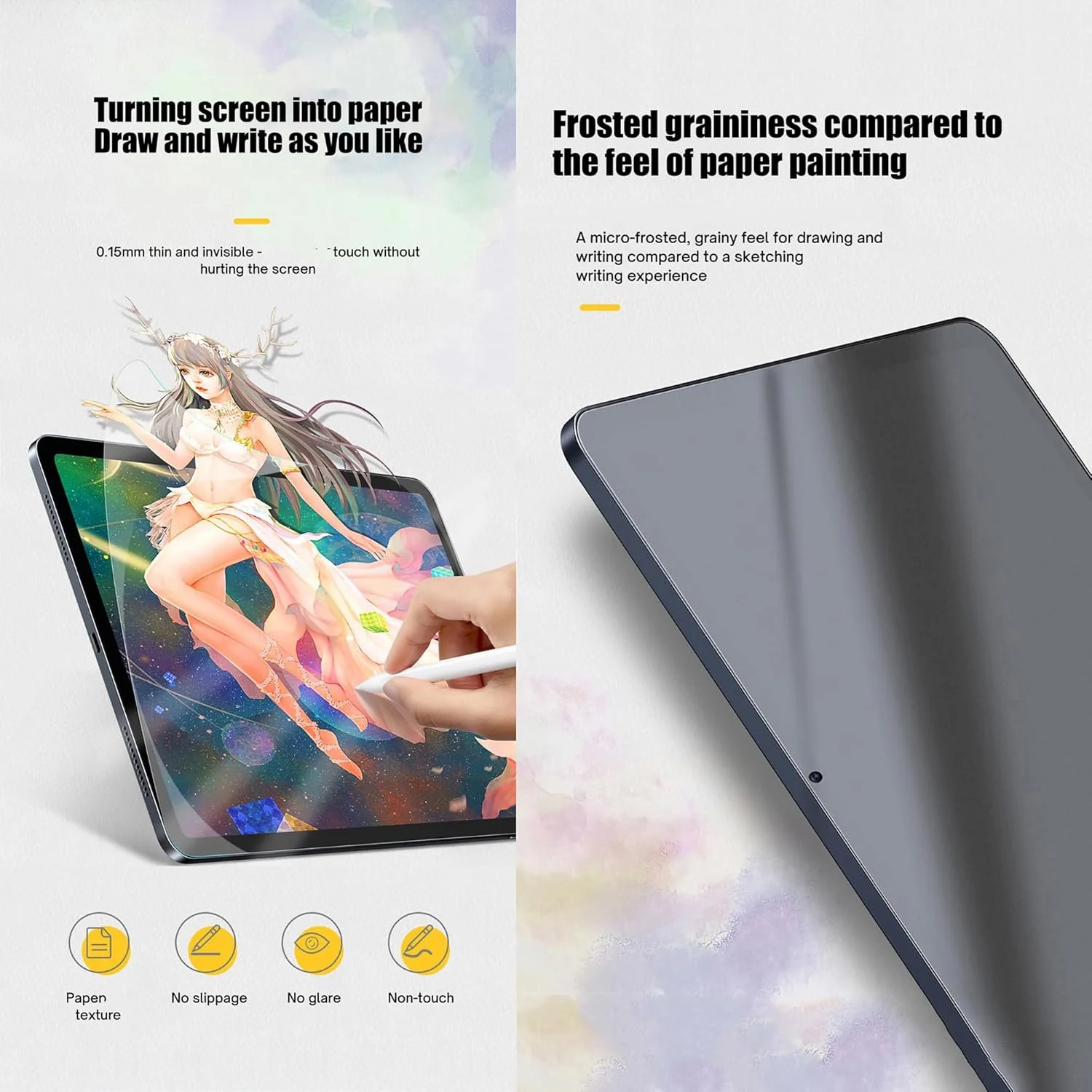 محافظ صفحه نمایش هیدروژل تبلت Snailcanfly مدل Paper Structure مناسب برای شیائومی Mi Pad 6 11 اینچ، ضد انفجار، انعطاف پذیر، بسته 2 عددی محافظ صفحه نمایش هیدروژل تبلت Snailcanfly مدل Paper Structure مناسب برای شیائومی Mi Pad 6 11 اینچ، ضد انفجار، انعطاف پذیر، بسته 2 عددی