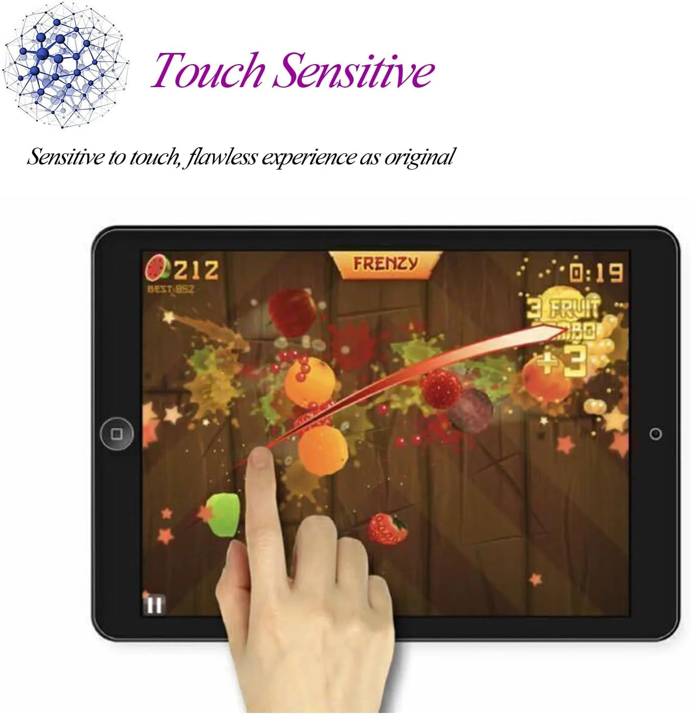 محافظ صفحه نمایش مات PET ضد انعکاس نور HXEYRAAL بسته 2 عددی برای تبلت شیائومی پد 6S Pro 12.4 اینچی - به شما امکان نوشتن و طراحی می دهد