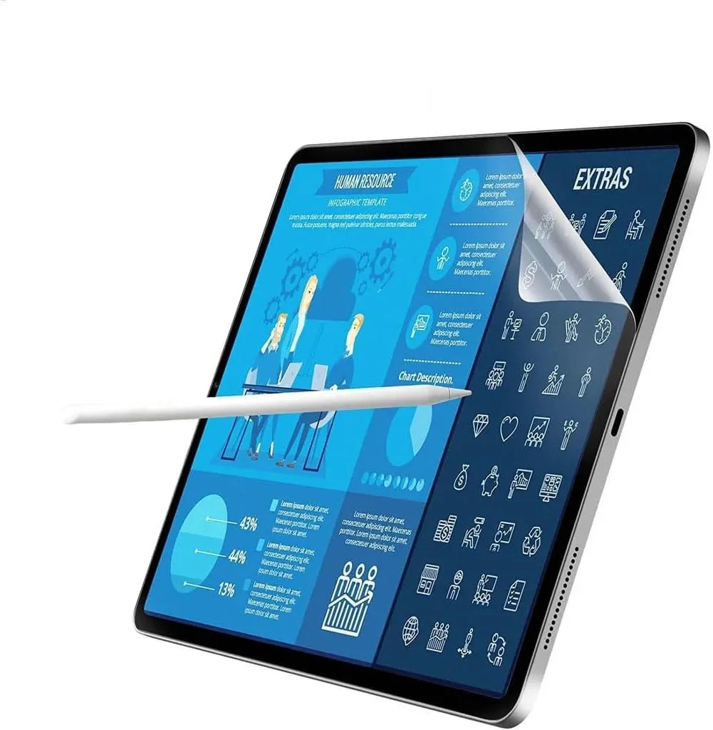 محافظ صفحه نمایش مات کاغذی برای شیائومی پد 7 اولترا 14 اینچی، بسته 2 عددی، حس نوشتن روی کاغذ