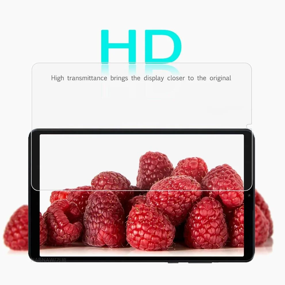 محافظ صفحه نمایش شیشه ای نشکن Gruattreay HD، سازگار با تبلت شیائومی Redmi Pad SE 8.7 اینچی (2024)، 2 عدد