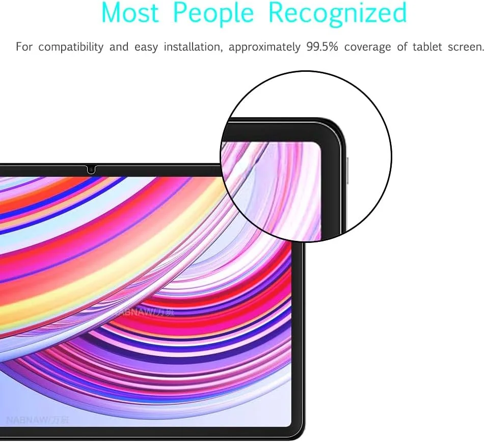 محافظ صفحه نمایش شیشه ای نشکن HD خراش مقاوم Gruattreay، سازگار با تبلت شیائومی Redmi Pad Pro 12.1 اینچ (مدل 2024)، 2 عدد محافظ صفحه نمایش شیشه ای نشکن HD خراش مقاوم Gruattreay، سازگار با تبلت شیائومی Redmi Pad Pro 12.1 اینچ (مدل 2024)، 2 عدد