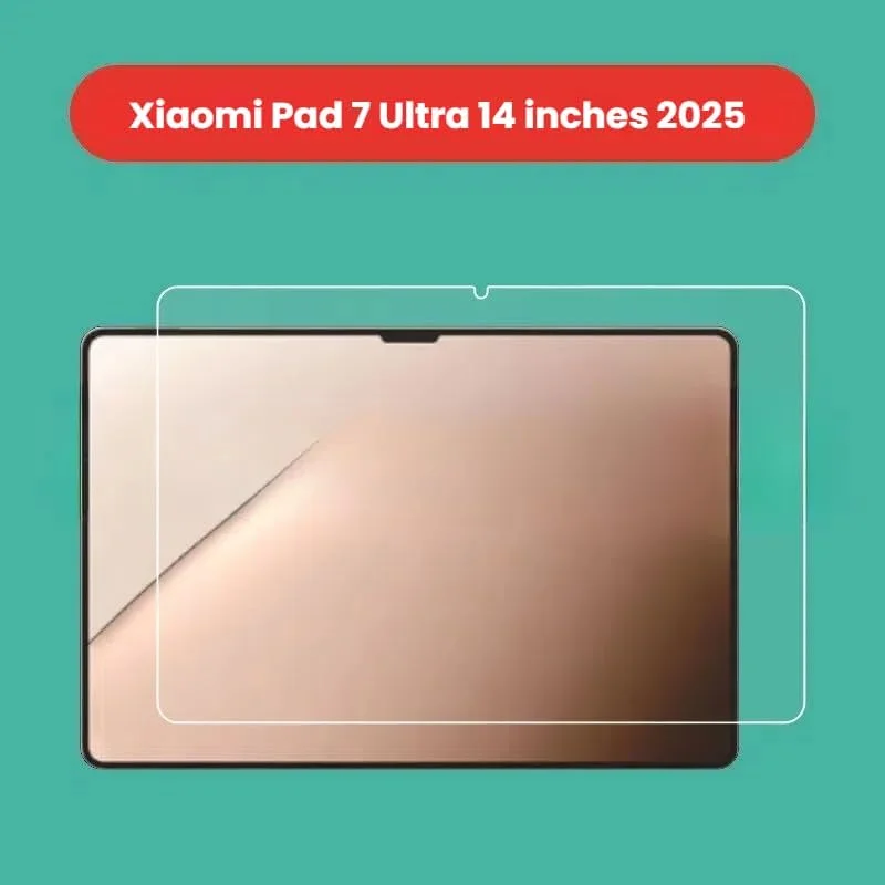 محافظ صفحه نمایش شیشه ای مقاوم در برابر خش و ضد ضربه Gruattreay سازگار با تبلت 14 اینچی Xiaomi Mi Pad 7 Ultra (2025) - بسته 2 عددی