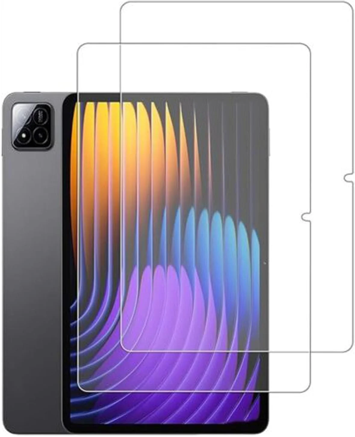 محافظ صفحه نمایش Cmeilau برای تبلت شیائومی پد 7/شیائومی پد 7 پرو 11.2 اینچی مدل 2024، فیلم شیشه ای حرارت دیده ضد خش با حساسیت لمسی بالا، مقاوم در برابر سایش، بدون حباب و ضد تابش (2 عدد)