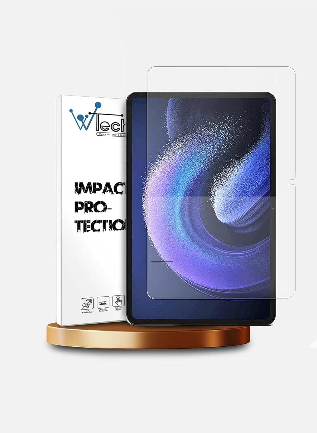 محافظ صفحه نمایش سری Wtech Pro Plus برای شیائومی پد 6/پد 6 پرو 2023، سایز 11 اینچ، شفاف