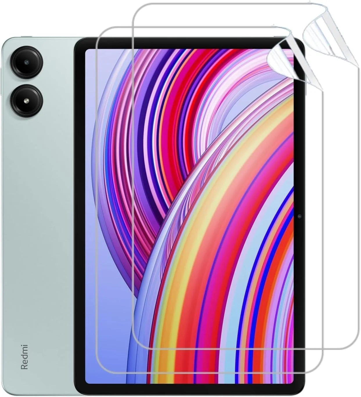 محافظ صفحه نمایش کیو ایکـس یوزنی (2 عدد) سازگار با شیائومی پوکو پد/ردمی پد پرو 12.1 اینچ، نصب آسان، ضد خش، حس نوشتن روی کاغذ