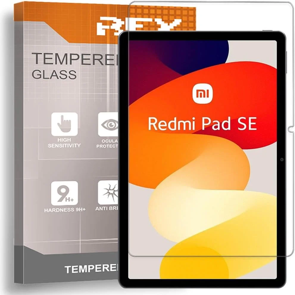 محافظ صفحه نمایش REY برای تبلت XIAOMI REDMI Pad SE 11 اینچی، شیشه حرارت دیده ممتاز
