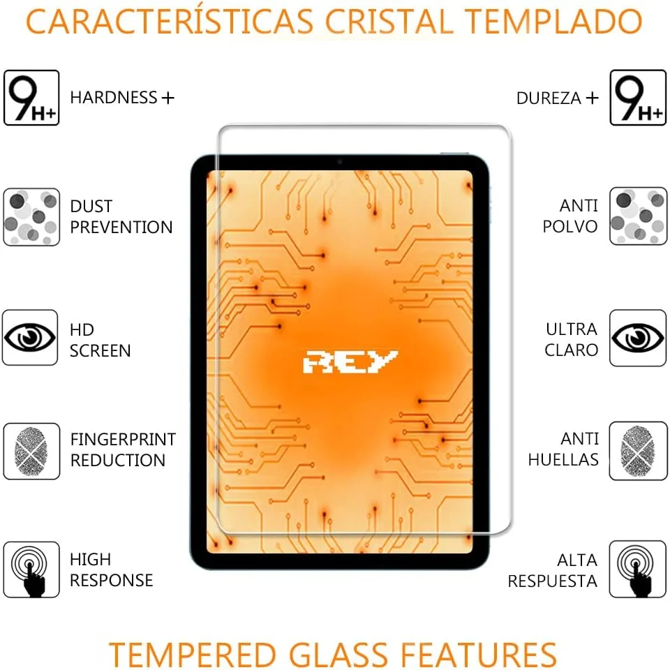 محافظ صفحه نمایش REY برای تبلت XIAOMI REDMI Pad SE 11 اینچی، شیشه حرارت دیده ممتاز