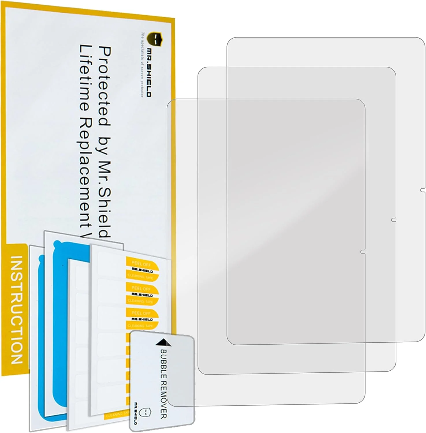 محافظ صفحه نمایش مات ضد انعکاس نور Mr.Shield [بسته 3 عددی] برای تبلت شیائومی پد 6 / شیائومی پد 6 پرو 11 اینچی (جنس PET)