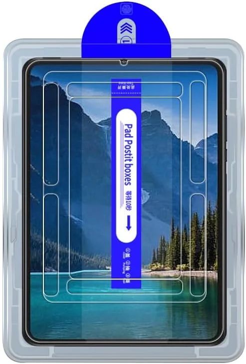 محافظ صفحه نمایش شیشه ای شفاف Kepuch سازگار با شیائومی پد 5 11.0 اینچ، به همراه ابزار تراز خودکار