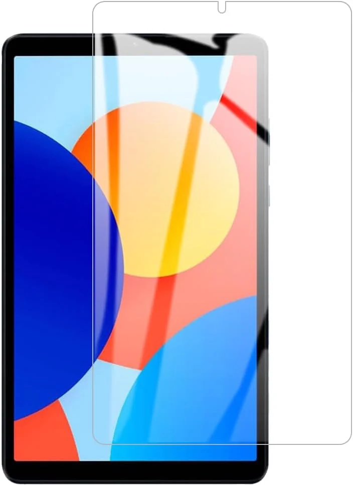 محافظ صفحه نمایش FiiMoo سازگار با تبلت Xiaomi Redmi Pad SE 4G، محافظ صفحه شیشه ای حرارت دیده، [مقاوم در برابر خراش][سختی 9H]، عملکرد باز کردن قفل اثر انگشت نرمال است، فیلم شیشه ای حرارت دیده