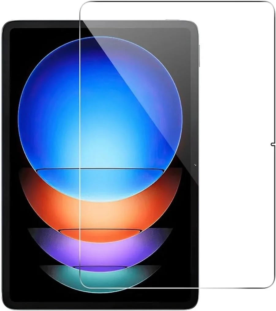 محافظ صفحه نمایش شیشه ای حرارت دیده 2.5D DUX DUCIS طراحی شده برای شیائومی پد 6S Pro 12.4 اینچ (2024)، فیلم شیشه ای حرارت دیده تمام صفحه تبلت 0.33 میلی متر ضد انفجار - شفاف (1 عددی)