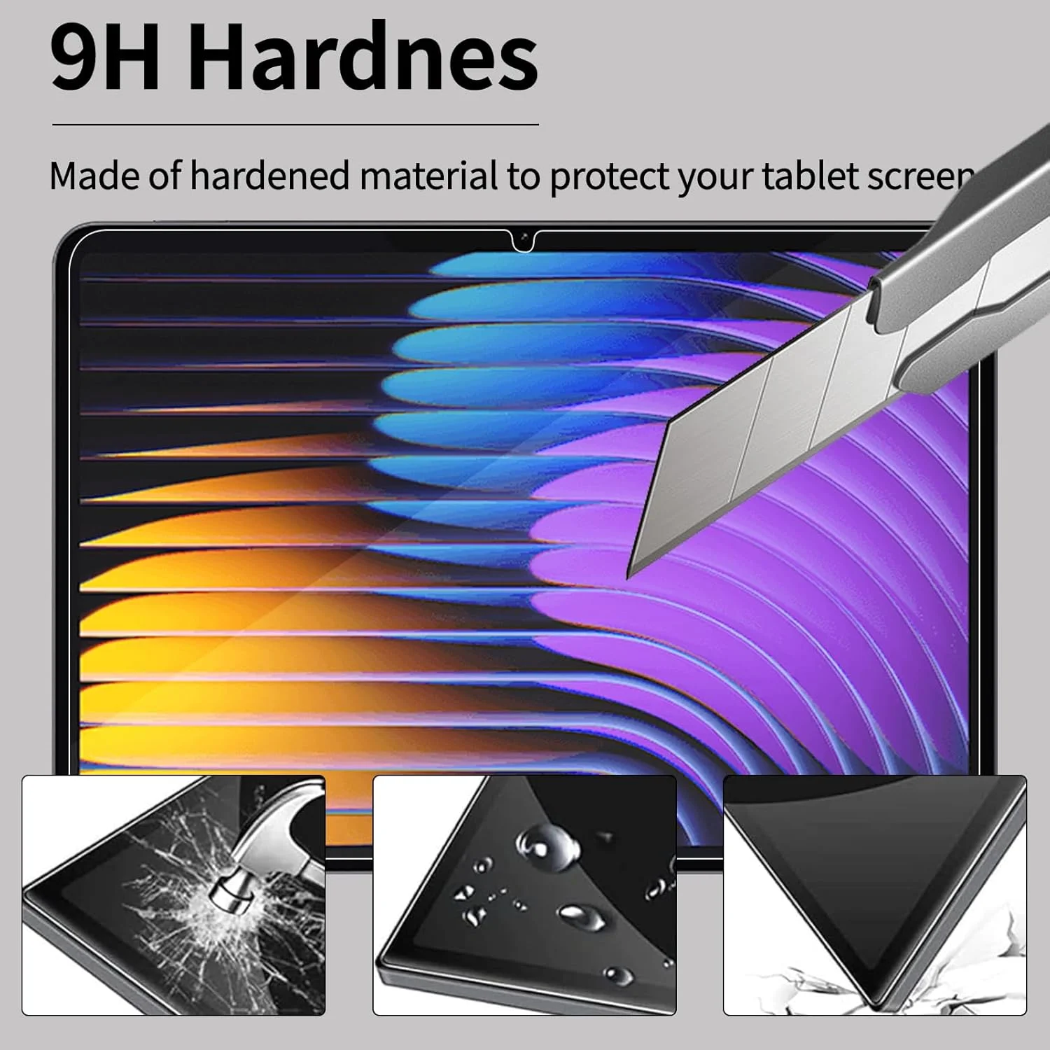 محافظ صفحه نمایش 2 عددی سازگار با تبلت شیائومی Mi Pad 7/7 Pro 11.2 اینچ 2024، فیلم شیشه ای حرارت دیده با وضوح HD و سختی 9H، مقاوم در برابر خراش و بدون حباب برای Mi Pad 7/7 Pro 2024 محافظ صفحه نمایش 2 عددی سازگار با تبلت شیائومی Mi Pad 7/7 Pro 11.2 اینچ 2024، فیلم شیشه ای حرارت دیده با وضوح HD و سختی 9H، مقاوم در برابر خراش و بدون حباب برای Mi Pad 7/7 Pro 2024